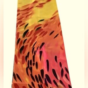 NWOT Infinity multicolor scarf